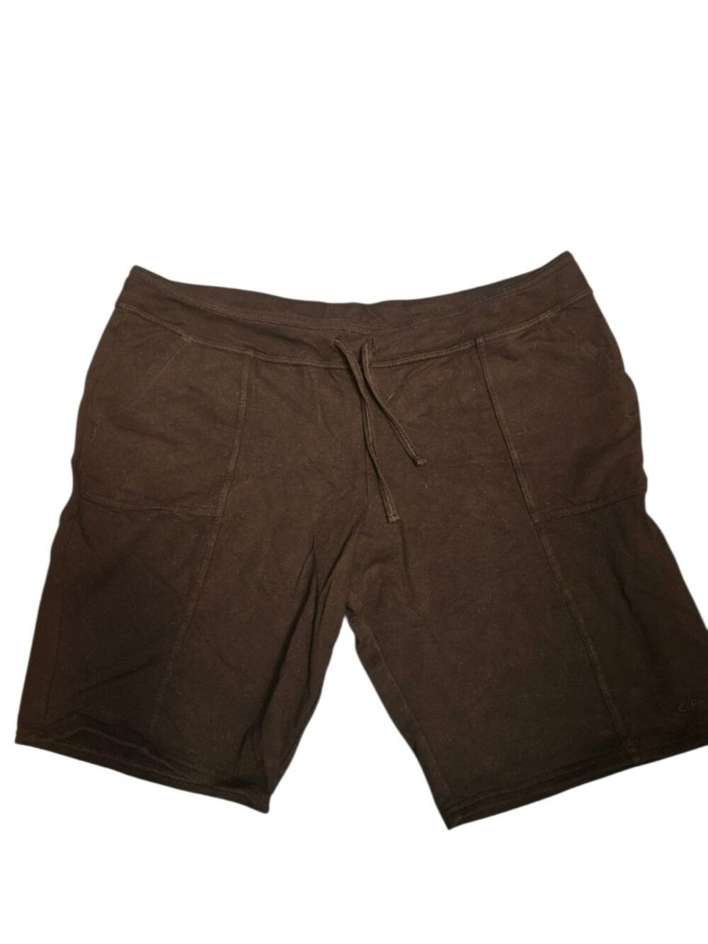 C9 by Champion XL Black Athletic Shorts Cotton Spandex Drawstring Pockets wp61